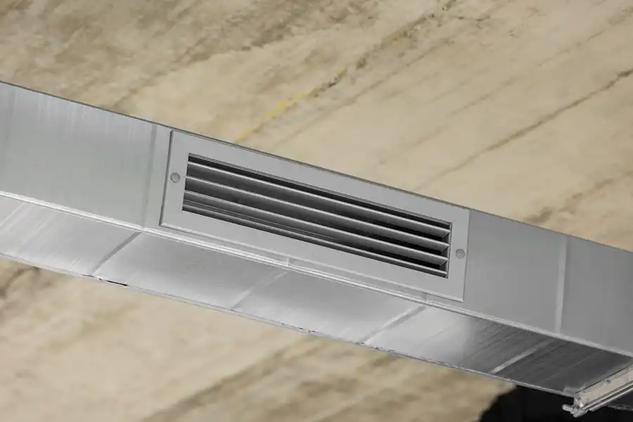 close-up-ventilation-system ventilation in factories