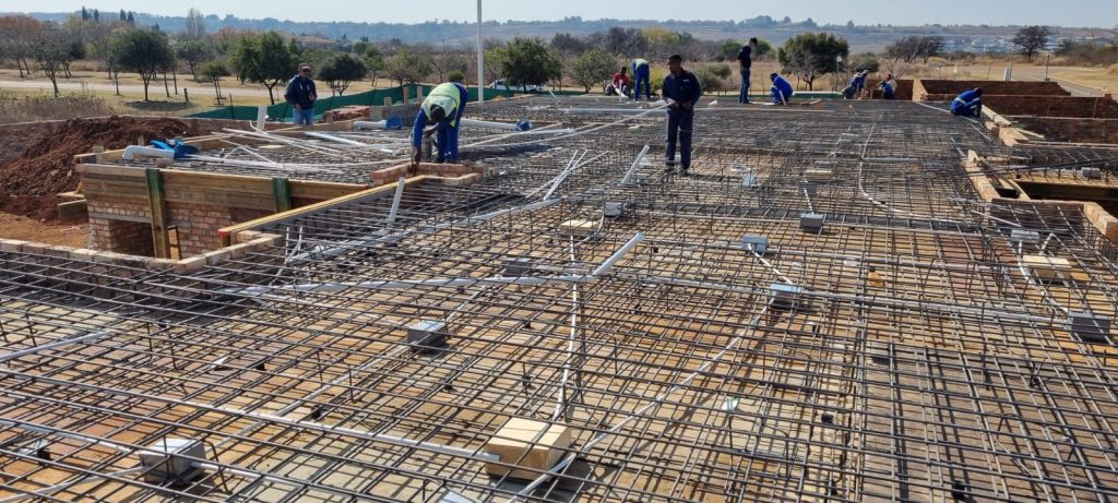 First floor pour Irene