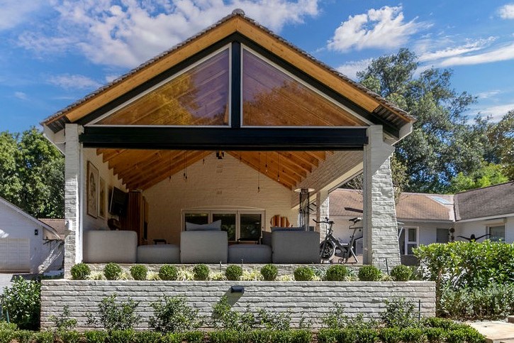 Birdhaven, new covered patio addition 